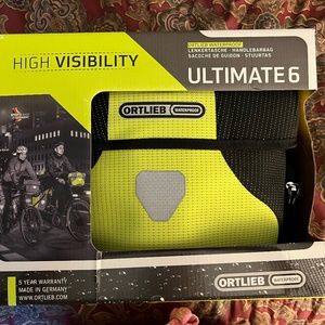 ORTLIEB ULTIMATE 6 WATERPROOF REFLECTIVE BICYCLE BAG